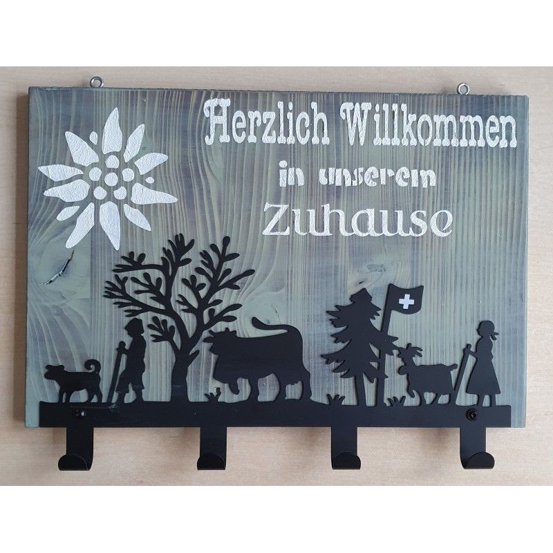 Garderobe Alpaufzug mint Herzlich....