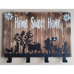 Garderobe Alpaufzug natur Home