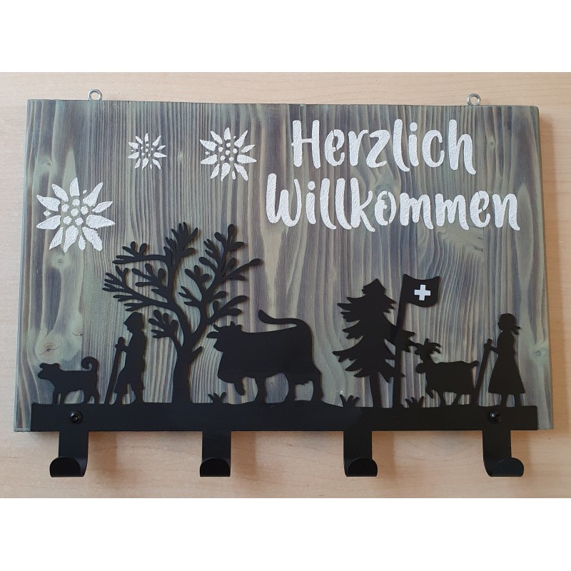 Garderobe Alpaufzug mint Herzlich....