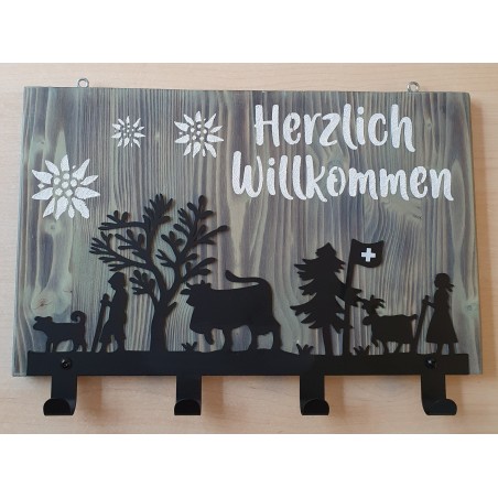 Garderobe Alpaufzug mint Herzlich....
