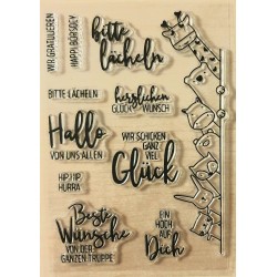 Clear Stamps bitte Lächeln
