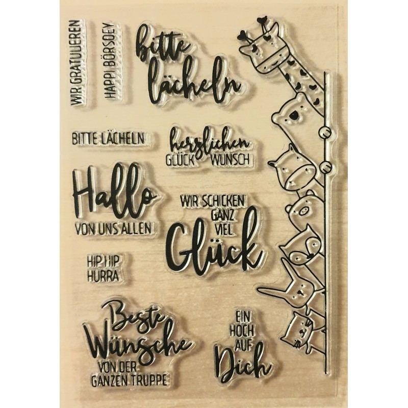 Clear Stamps bitte Lächeln