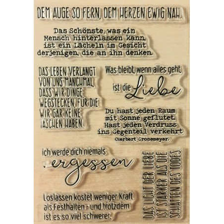 Clear Stamps Liebe.....