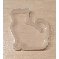 Silikonform Katze