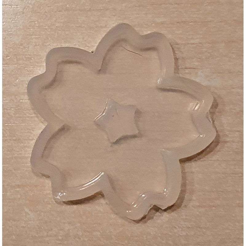 Silikonform Blume