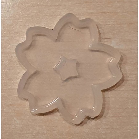 Silikonform Blume