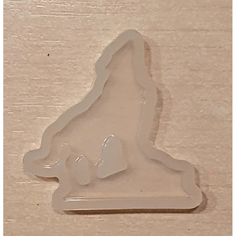 Silikonform Wolf