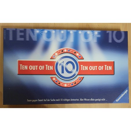 Gesellschaftsspiel Ten out of Ten