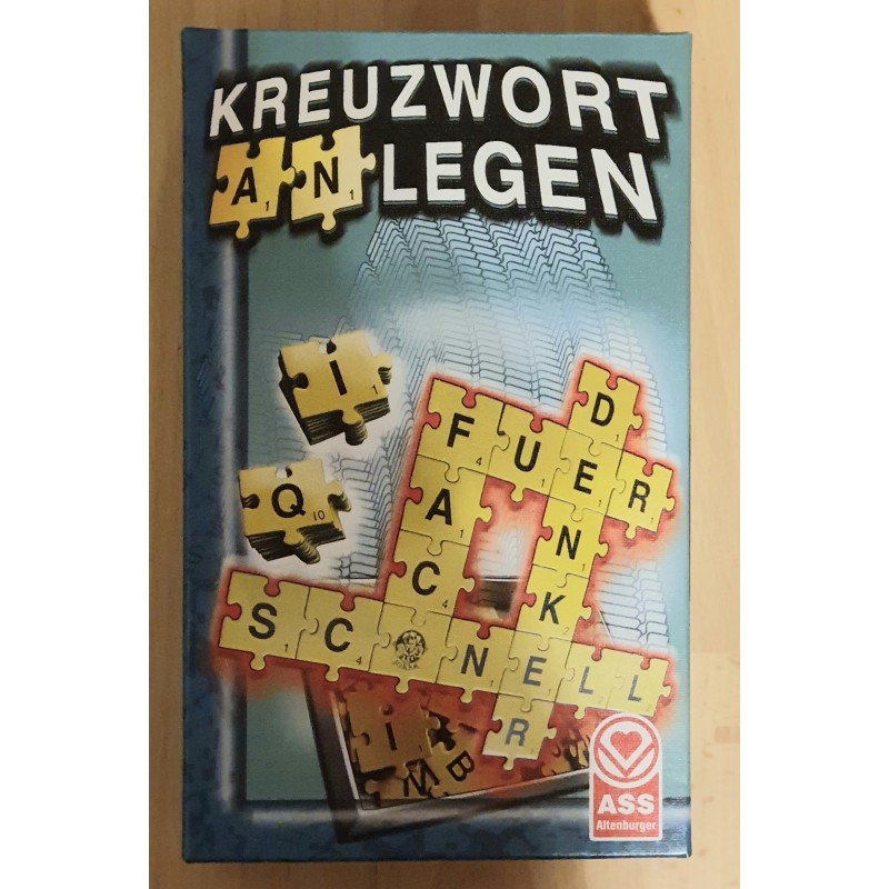 Gesellschaftsspiel Kreuzwort legen