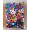 Holzwürfel Perlen Buchstaben