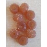 Sparkling Resin Perlen hellbraun