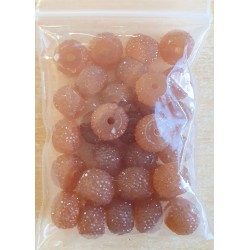 Sparkling Resin Perlen hellbraun