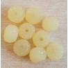 Sparkling Resin Perlen hellgelb
