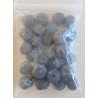 Sparkling Resin Perlen grau