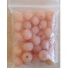 Sparkling Resin Perlen helles lachs