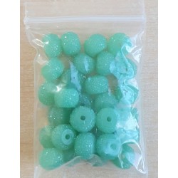 Sparkling Resin Perlen mint