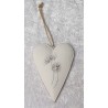 Metall Herz Pusteblume 1