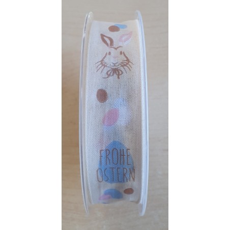 Dekoband Kaninchen creme