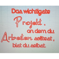 Schablone Projekt......