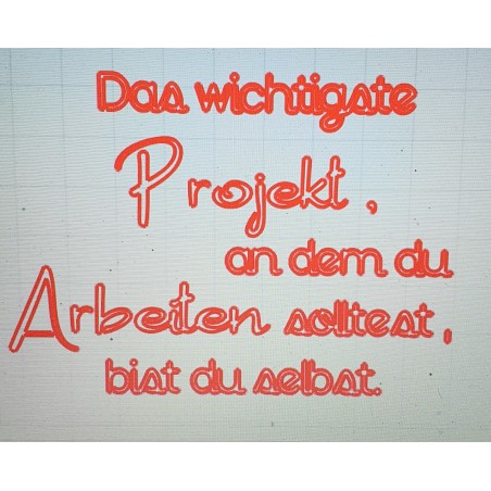 Schablone Projekt......