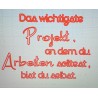 Schablone Projekt......