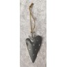 Metall Herz mit Krone 1