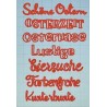 Schablone Osterzeit