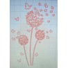 Schablone Pusteblume