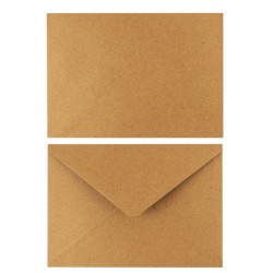 Kraftpapier Umschläge natur