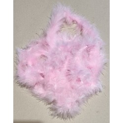 Feder Girlande rosa