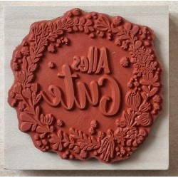 Holz Stempel Alles Gute