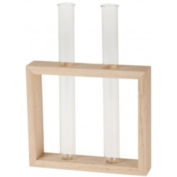 Holzrahmen für Reagenzglas