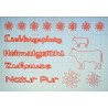 Schablone Heimatgefühl/Edelweiss