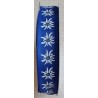 Dekoband Edelweiss blau