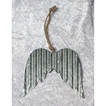 Metall Flügel flach 1