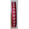 Dekoband Edelweiss rot