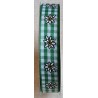 Dekoband Edelweiss grün kariert