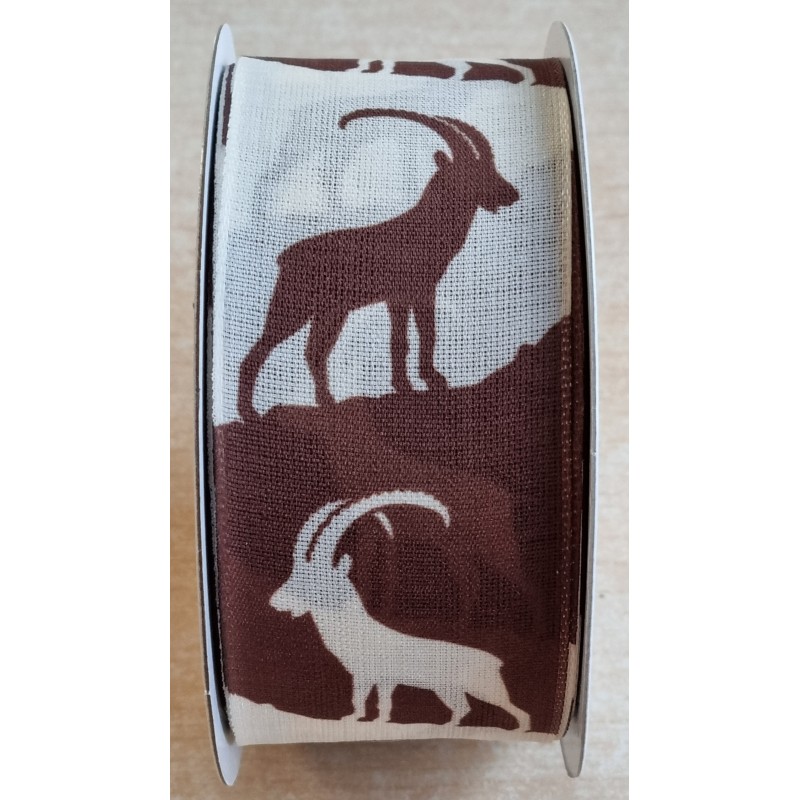 Dekoband Steinbock