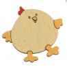 Küken Streuteile Holz