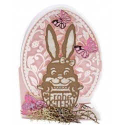 Metall Stanzform Osterhase/Eierbecher