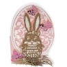 Metall Stanzform Osterhase/Eierbecher