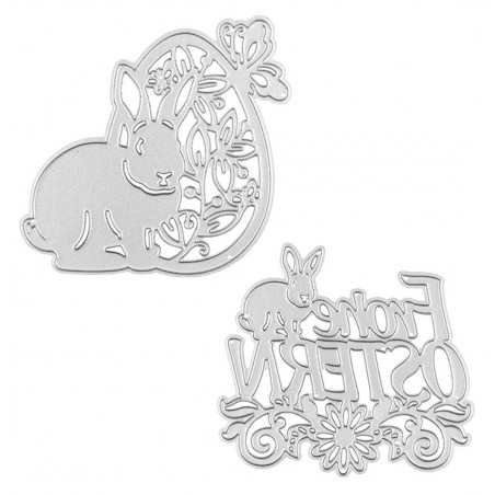 Metall Stanzform Frohe Ostern