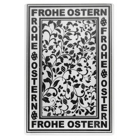 Prägeschablone Frohe Ostern