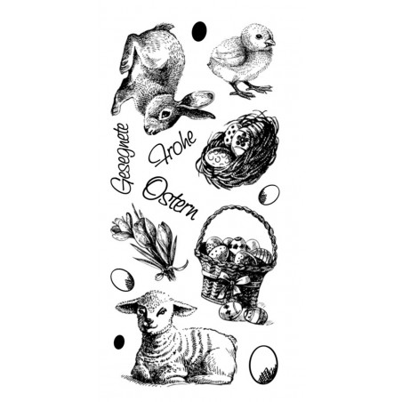 Silikon Stempel Ostern