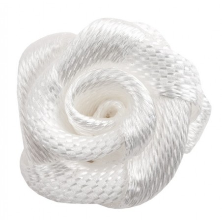 Satinrose weiss