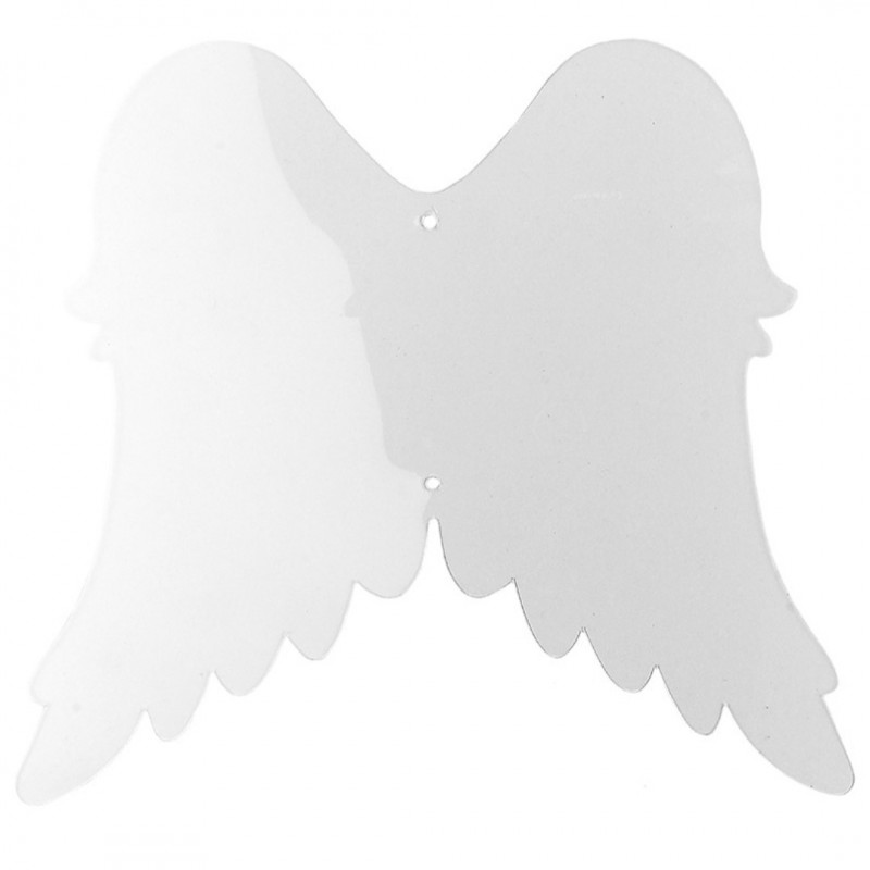 Windradfolie Flügel transparent