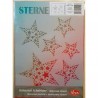 Schablone A4 Sterne