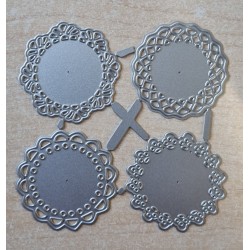 Metall Stanzform Bordüren rund