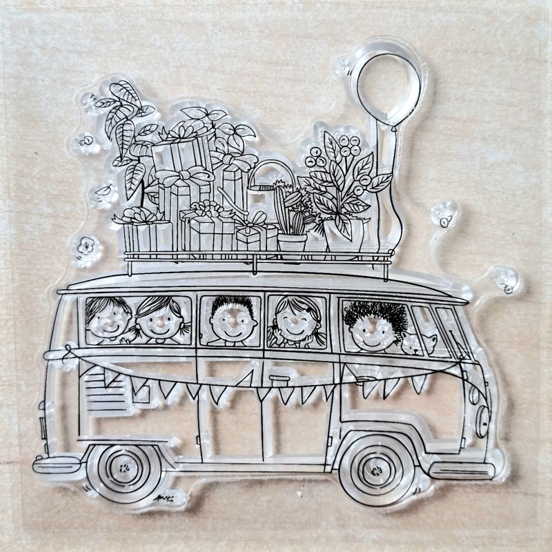 Clear Stamps VW Bus/Geschenke
