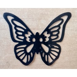 Vinylmotiv Schmetterling schwarz